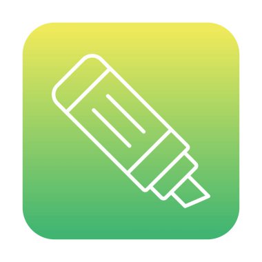 İşaretleyici simgesi tasarımı, vektör illüstrasyonu