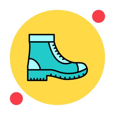 Çizme. Web simgesi basit illüstrasyon 