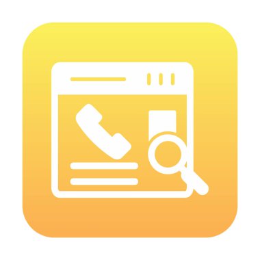 Kişinin vektör çizimi Modern simgeyi ara                            