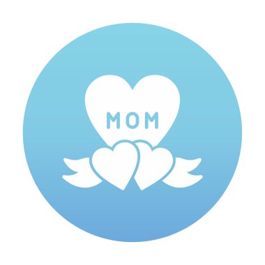 Anneler günü ikonu. Vektör illüstrasyonu. 