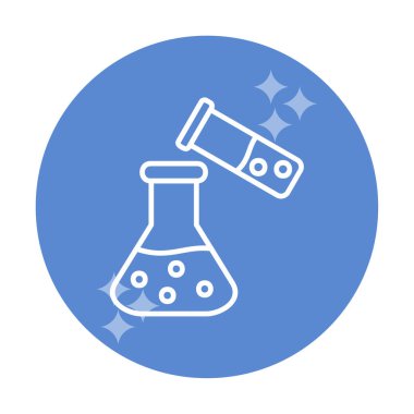 Şişesi web simgesi, vektör çizim  