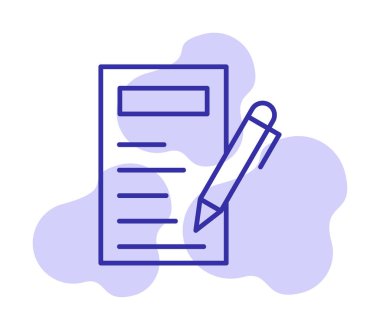 Kopyalama simgesi vektör tasarımı