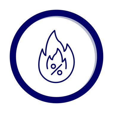 Hot Sale ikon vektör illüstrasyon tasarımı ile yangın