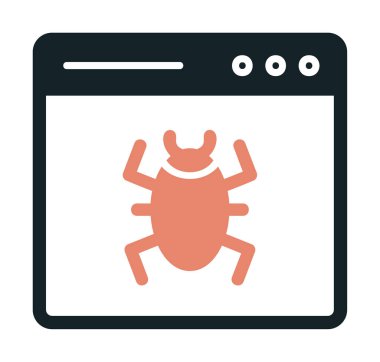 Yasak web sitesi vektör simgesi 