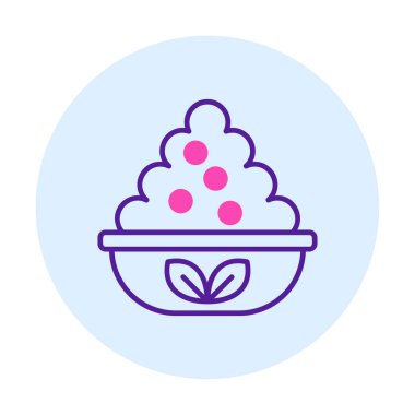 Mayalı kase, basit tasarım.