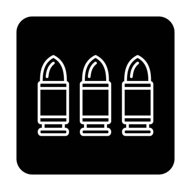 Madde işaretleri web simgesi, vektör çizim