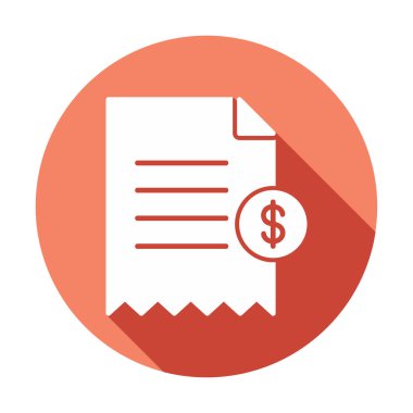 Alışveriş Alımı simgesi vektör illüstrasyonu