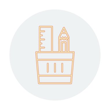 ileti örneği web simgesi, vektör çizim