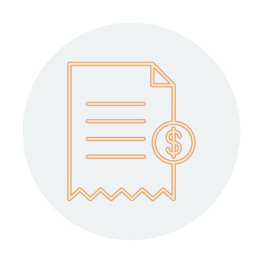 Alışveriş Alımı simgesi vektör illüstrasyonu