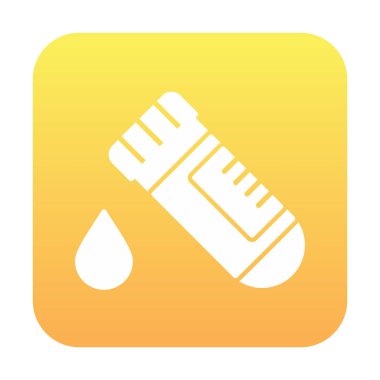 Kan Test Ağı simgesi, vektör illüstrasyonu