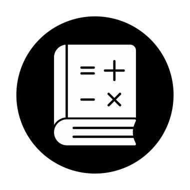 Matematik Kitabı vektör çizimi, simge ögesi arkaplanı          