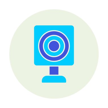 Askeri Hedef ikonu vektör çizimi