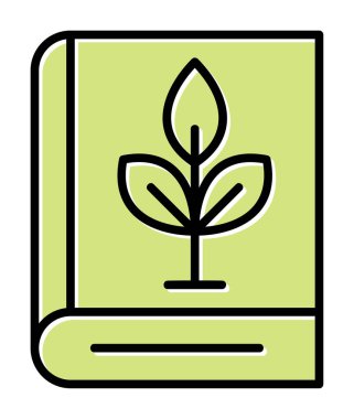 kitap simgesi, vektör illüstrasyonu basit tasarım