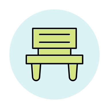 bank simgesi, vektör illüstrasyonu basit tasarım