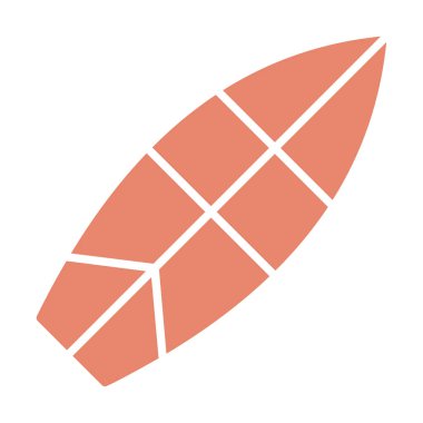 sörf tahtası vektör illüstrasyonu modern simge