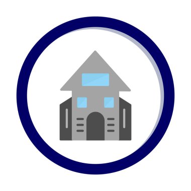 Üniversite oluşturma vektör simgesi