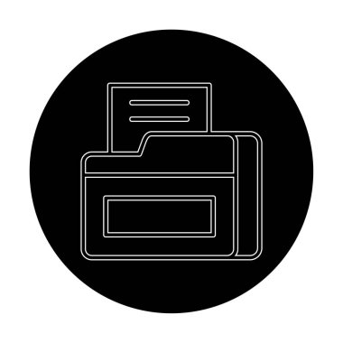 dizin simgesi vektör illüstrasyonu 