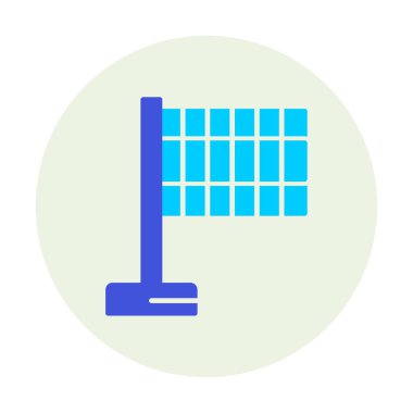 bayrak simgesi, vektör illüstrasyonu basit tasarım