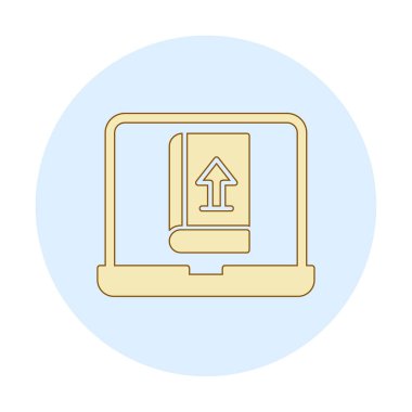 Simge işareti vektör çizim upload