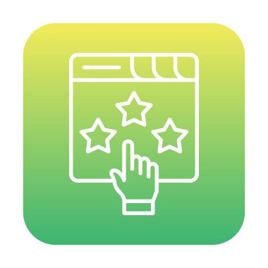 Basit sıralama simgesi, vektör illüstrasyonu