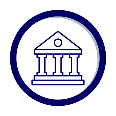 Simge vektör tasarlamak yapı Müzesi