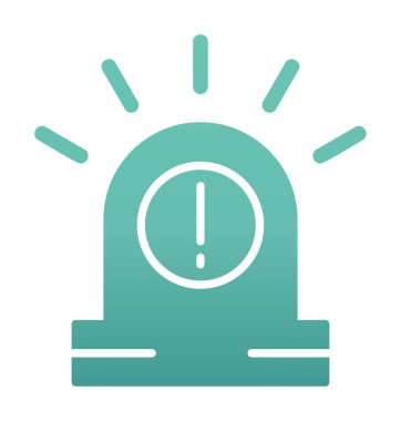 Uyarı simgesi, taslak biçimi, vektör illüstrasyonu