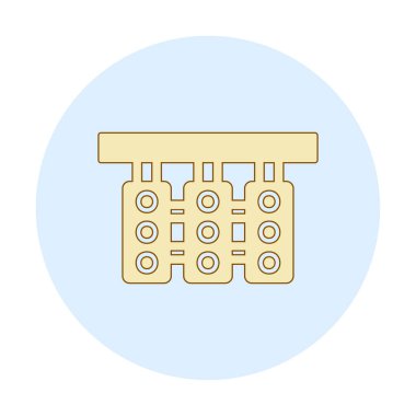 Trafik ışıkları web simgesi, vektör çizim 