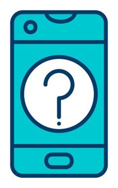 Web simgesi, vektör illüstrasyonuna yardım 