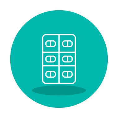 hapları web simgesi, vektör çizim 