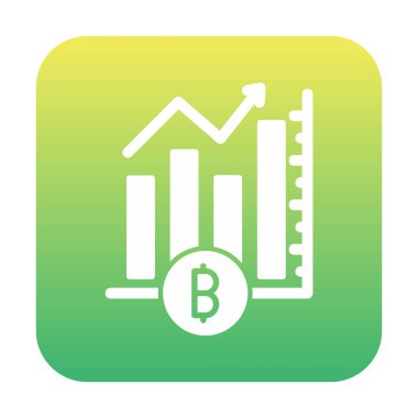 Basit Analitik simge, vektör illüstrasyonu