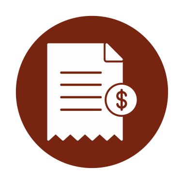 Alışveriş Alımı simgesi vektör illüstrasyonu