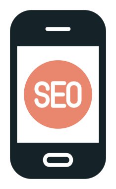 seo web simgesi vektör resimli akıllı telefon