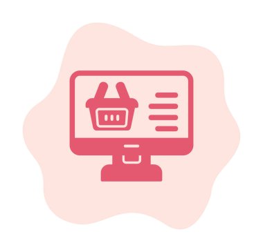 çevrimiçi alışveriş vektörü tasarımı                        