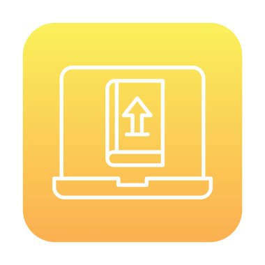 Simge işareti vektör çizim upload