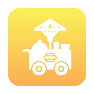 Gıda Oyalama Web simgesi, vektör illüstrasyonu 