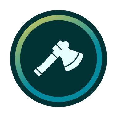 Balta. Web simgesi basit illüstrasyon