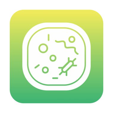 Hücre simgesi, vektör illüstrasyonu