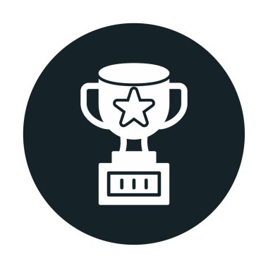 kupa çizgisi düz vektör çizimi