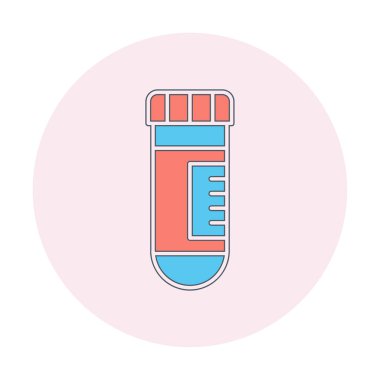 Test Tube modern icon vector illustration