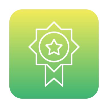 Ödül ikonu vektör illüstrasyonu. Ödül                        