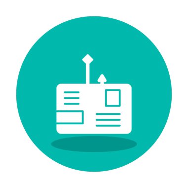 düz phishing çizgi vektör çizimi 