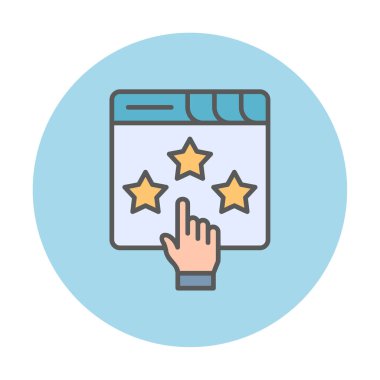 Basit sıralama simgesi, vektör illüstrasyonu