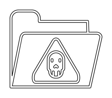 dizin simgesi vektör illüstrasyonu 