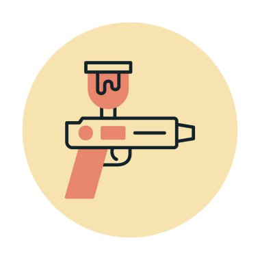 Spray Gun icon vector illustration