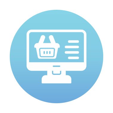 çevrimiçi alışveriş vektörü tasarımı                        