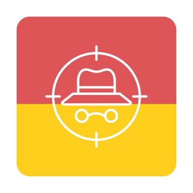 hedef simge, vektör illüstrasyonu basit tasarım