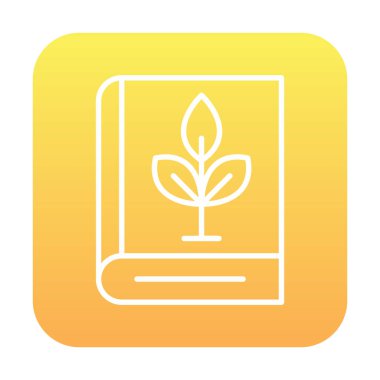 kitap simgesi, vektör illüstrasyonu basit tasarım