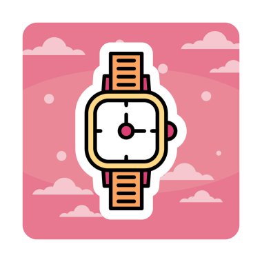 izle simge vektör çizimi tasarımı