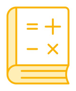 Matematik Kitabı vektör çizimi, simge ögesi arkaplanı          