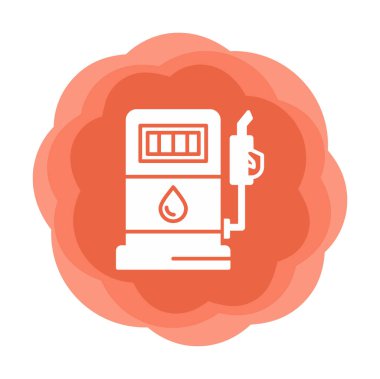 Yakıt vektör vektör illüstrasyonu